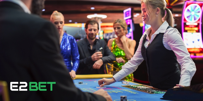 Baccarat E2BET – Trải Nghiệm Sòng Bài Thực Thụ Ngay Tại Nhà 2 Tổng quan về trò chơi Baccarat