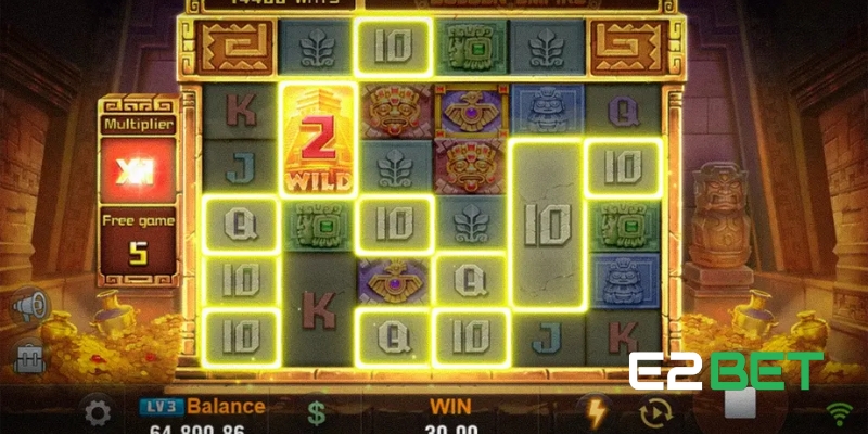 Đế Quốc Hoàng Kim E2BET – Tựa Game Nổ Hũ Hấp Dẫn 3 Trải nghiệm cuộc phiêu lưu truy tìm kho báu